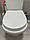 Сидіння біле для унітаза RAK Ceramics. серія Compact. АНАЛОГ! біле, мікроліфт, фото 7