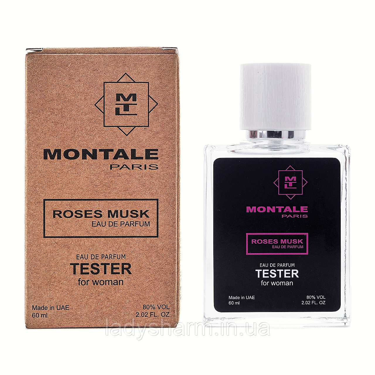 Жіночий тестер ВІП Montale Roses Musk ( Монталь Роуз Муск ) 60 мл, фото 1