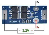 Модуль балансування заряду АКБ 1S 3.2В 16А LiFePO4 BMS контролер заряду