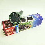 Комплект відлякувачів гризунів і комах Garden Pro 2 шт. на сонячній батареї ультразвукової, фото 7