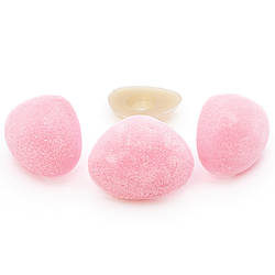 Оксамитові носики для іграшок 23х28 мм +-10 шт. Рожевий