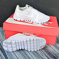 Біле жіноче взуття Nike Free Run. Класні літні кросси жіночі Найк Фрі Ран на кожен день., фото 11