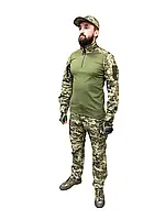 Камуфляжный костюм ВСУ UBACS пиксель ММ14, тактическая военная форма ВСУ