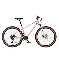 Велосипед KTM PENNY LANE 271 27.5" рама M/42, розовий (біло-розовий), 2022 (AS)