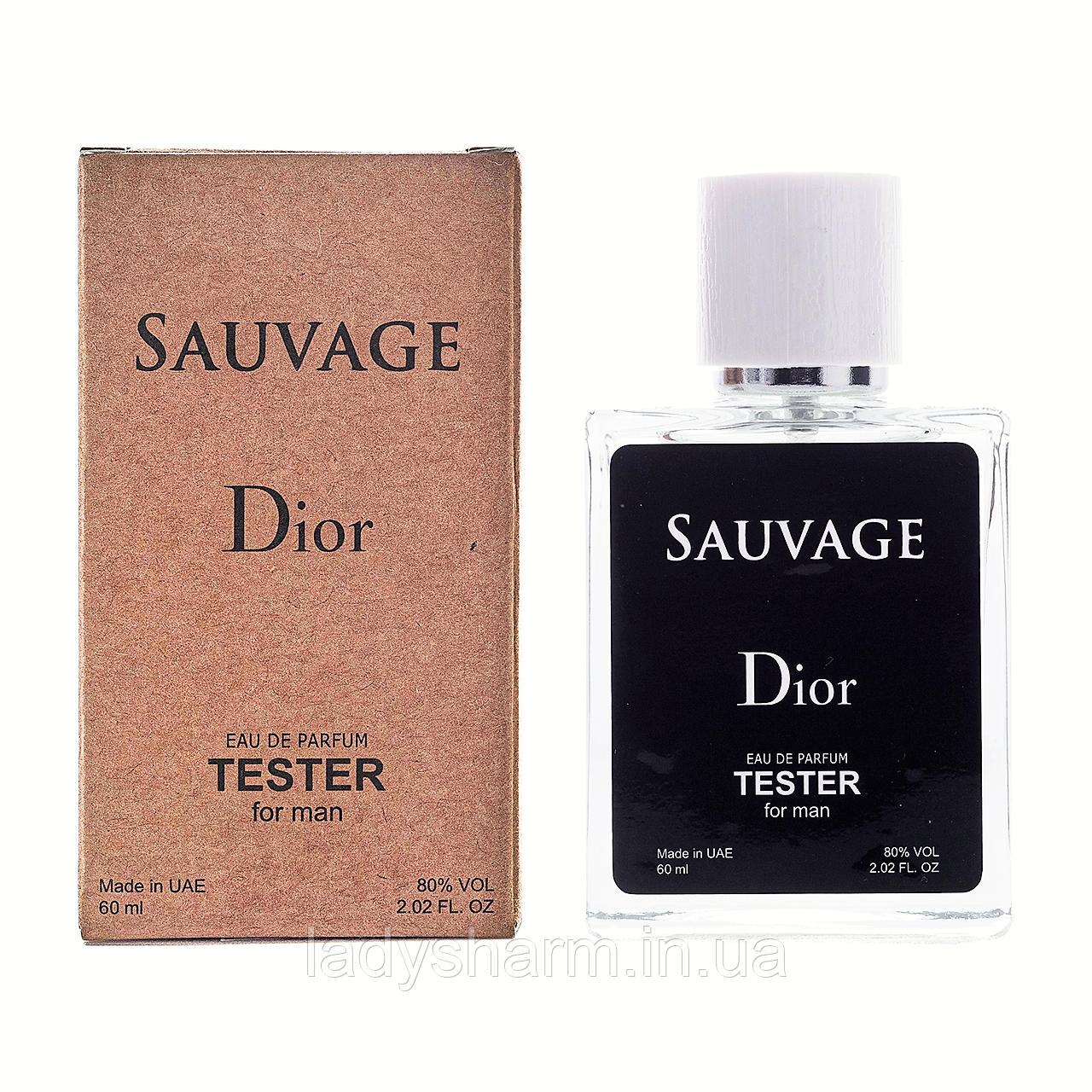 Чоловічий тестер ВІП Christian Dior Sauvage ( Крістіан Діор Саваг), 60 мл, фото 1