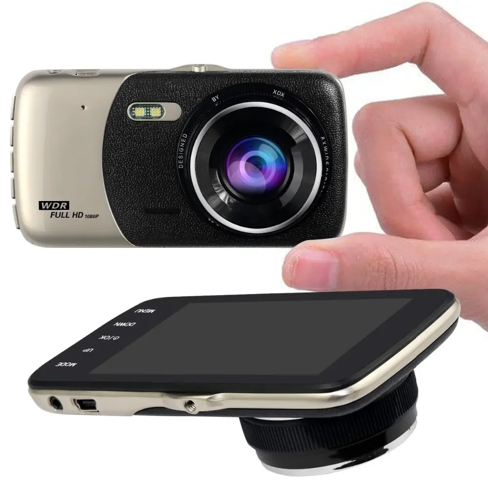 Автомобильный видеорегистратор UKC CSZ-Z14A Full HD 1080P 2 камеры + Подарок Антибликовые очки для водителей - фото 10 - id-p1819751434