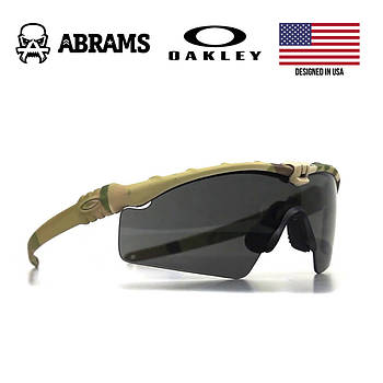 Окуляри тактичні балістичні Oakley SI Ballistic M Frame 3.0 Agro Multicam Grey Lens