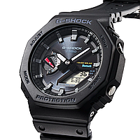 Тактические часы противоударные Bluetooth Casio G-shock GA мужские наручные, водонепроницаемые часы casio