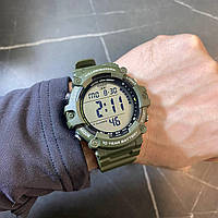 Часы наручные электронные тактические милитари Casio AE-1500, часы водонепроницаемые и противоударные