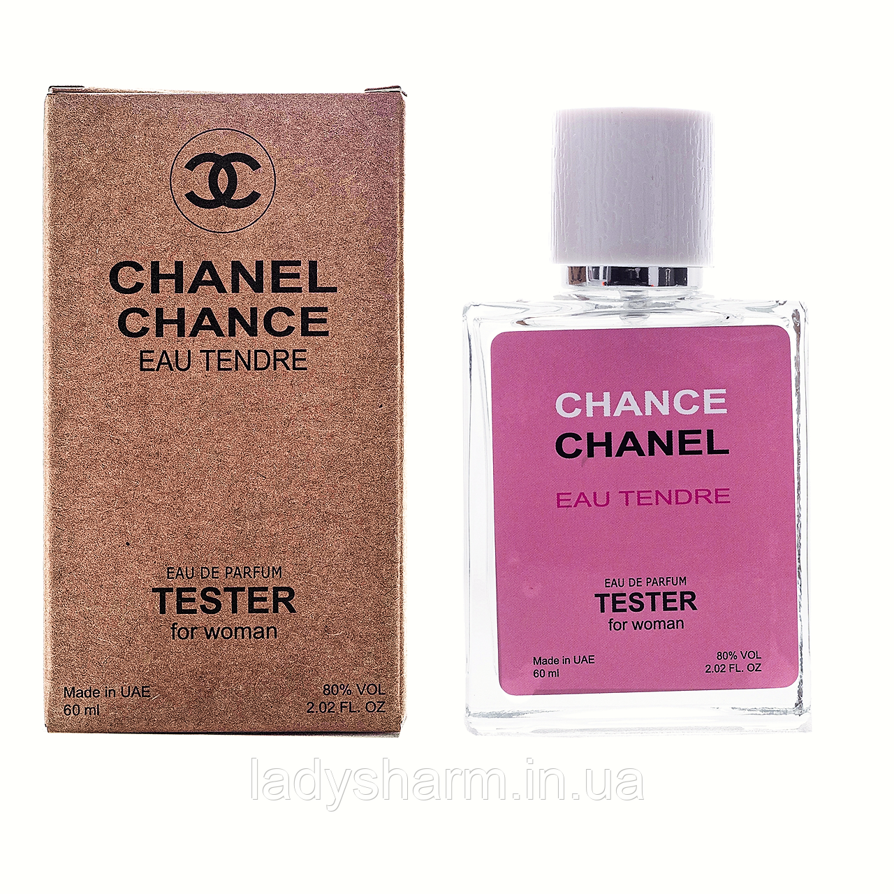 Жіночий тестер ВІП Chanel Chance Eau Tendre ( Шанель Шанс еу Тендер) 60 мл, фото 1