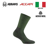 Шкарпетки зимові Accapi Outdoor Merino 38% Endurance Crew| Military Green