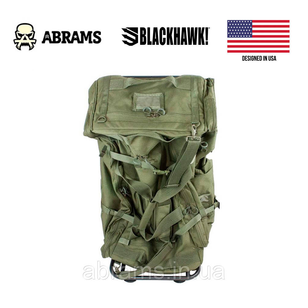 Тактична рамна сумка на колесах Blackhawk Go Box Rolling Load Out Bag Olive