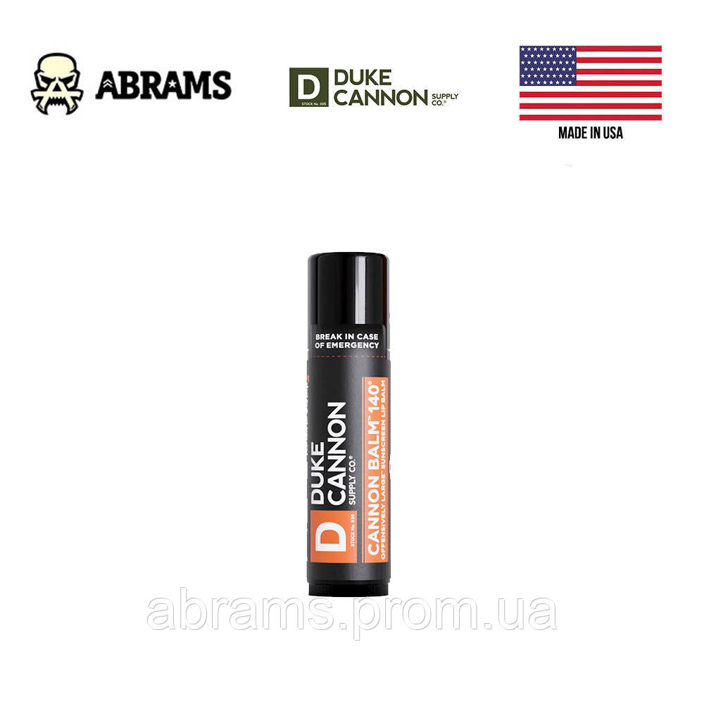 Бальзам для губ тактичний Duke Cannon Cannon Balm 140° Tactical Lip Protectant SPF30