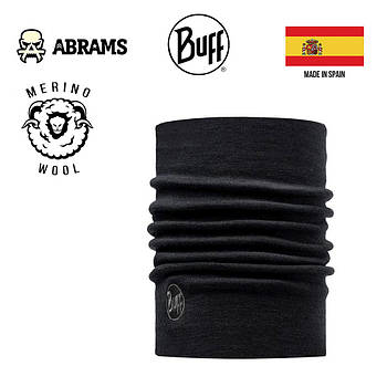 Шарф-труба (баф) Buff Midweight Merino Wool, Solid Black