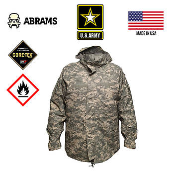 Куртка від дощу негорюча Gen II Level 6 Gore-Tex FREE EWOL - ACU XL Long