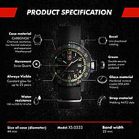 Годинник Luminox Leatherback Sea Turtle Giant Nylon Strap Watch XS.0333, фото 3