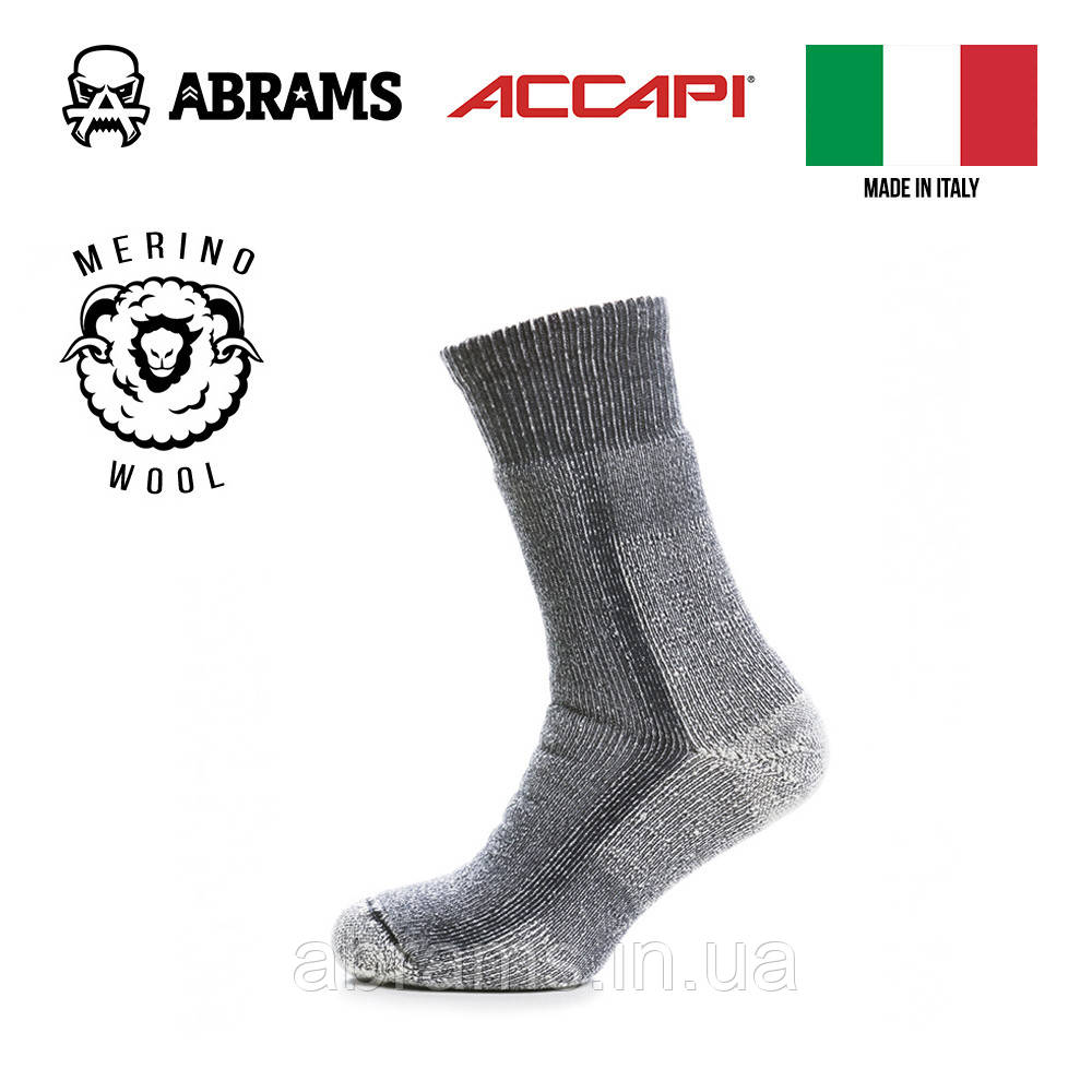 Шкарпетки утеплені трекінгові Accapi Outdoor Extreme Crew Grey
