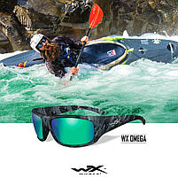 Окуляри балістичні Wiley X OMEGA Polarized Emerald Mirror Kryptek® Neptune™ Frame, фото 6