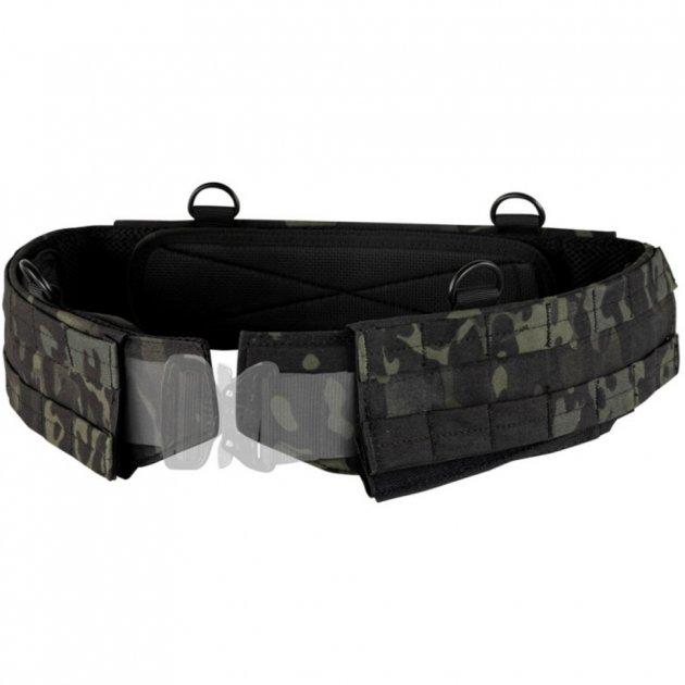 Пояс Condor SLIM BATTLE BELT із системою Моллі, без ременя чорний L