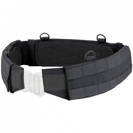 Пояс Condor SLIM BATTLE BELT із системою Моллі, без ременя чорний, S, фото 1