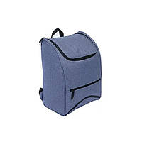 Изотермическая сумка-рюкзак TE-4021 Time Eco 4820211100759_2, 21 л, синяя, Land of Toys