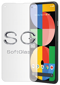 М'яке скло для Google Pixel 5a (5a 5G) на екран поліуретанове SoftGlass