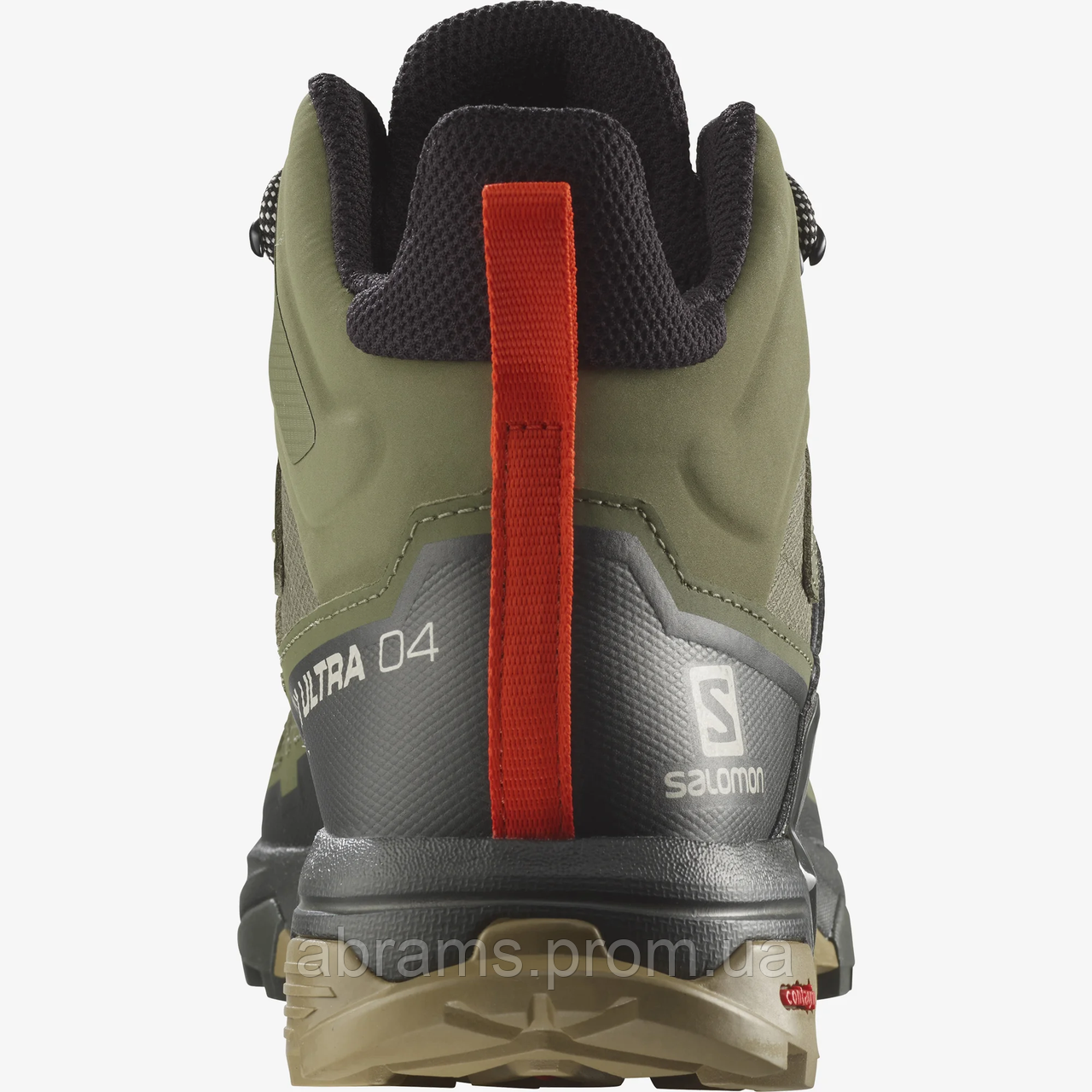 Черевики Salomon X ULTRA 4 MID GTX з водонепроникною мембраною Gore-Tex® | Deep Lichen/Peat/Kelp - фото 4 - id-p1819764021