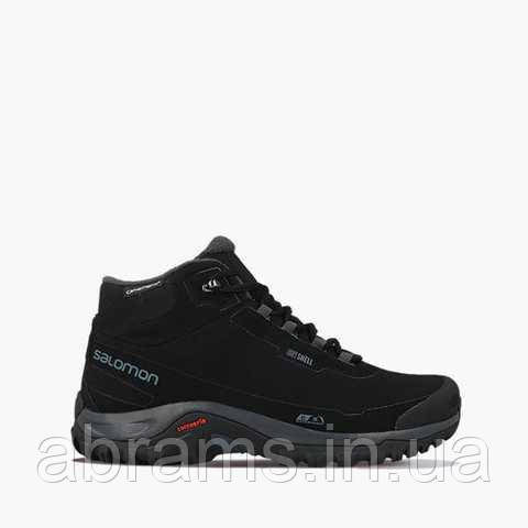 Утеплені черевики зимові Salomon Shelter CS Waterpoof | Black / Ebony / Black - фото 3 - id-p1819761037