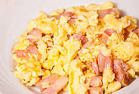 Сублімат Adventure Menu Омлет з шинкою та сиром Creamy scrambled eggs with ham and cheese 75 г/250 г, фото 2