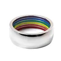 Массивное кольцо "Rainbow" С9014