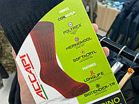 Термошкарпетки Accapi Outdoor Merino Endurance Crew Coolmax Cordura | Black, фото 5