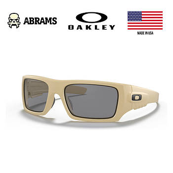 Окуляри балістичні Oakley Standard Issue Ballistic Det Cord Desert Tan Grey Lens