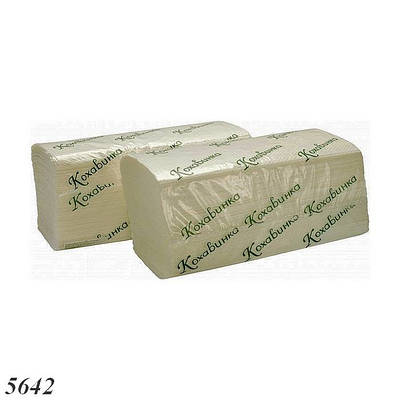 Паперовий рушник Кохавинка ZZ складання 25 уп. (25шт)