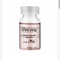 КЕРАТИНОВИЙ ЛОСЬЙОН INEBRYA SHECARE EXTRA SHINE LOTION ДЛЯ СЯЙВА ВОЛОССЯ, 12 МЛ