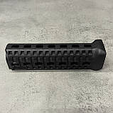 Цівка на АК 47/74 DLG TACTICAL (DLG-133), полімерна, колір Чорний, 1 планка пікатінні, з кріпленням M-LOK, фото 4