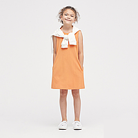 Сукня Uniqlo розмір 7-8 років (122-128см) помаранчева (446172)