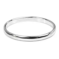 Женское кольцо тонкое, серебристое С9745