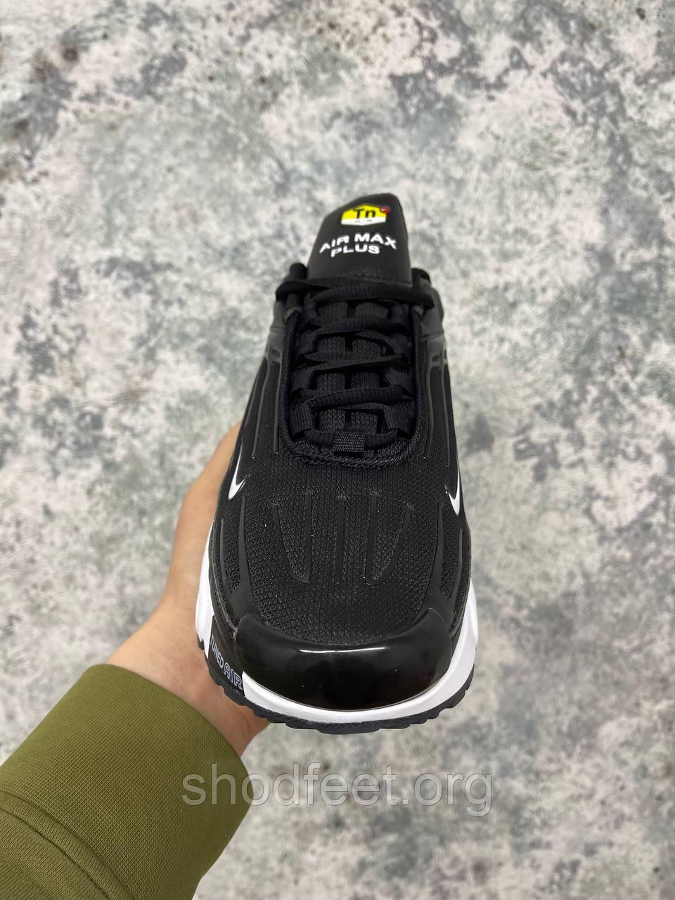 NIKE AIR MAX PLUS III LTR Black White ID