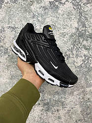 Чоловічі кросівки NIKE AIR MAX PLUS III LTR Black White