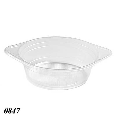 Тарілка одноразова прозора Супова 500 мл (100шт)