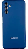 Чохол Soft touch для Samsung Galaxy A04S (на самсунг а04с) синій