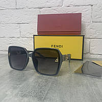 Солнцезащитные очки женские FENDI 8279 серый, в комплекте з футляром