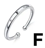 Кольцо "Буква F" С4988