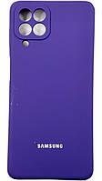 Чехол Soft touch для Samsung Galaxy M53 (на самсунг м53) фиолетовый