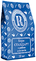 Ройчер Стандарт з Рибою сухий корм для котів 10 кг