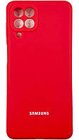 Чехол Soft touch для Samsung Galaxy M53 (на самсунг м53) красный