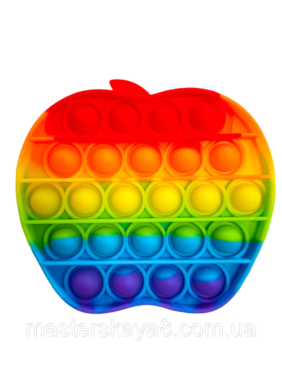 Гра Pop it Simple Dimple сенсорна антистрес іграшка "Яблоко"