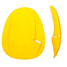 Лопатки для плавання жовті Dolvor розмір S