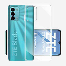 Ультратонкий чохол для ZTE Blade V40 Vita прозорий (на зті в40 віта), фото 5