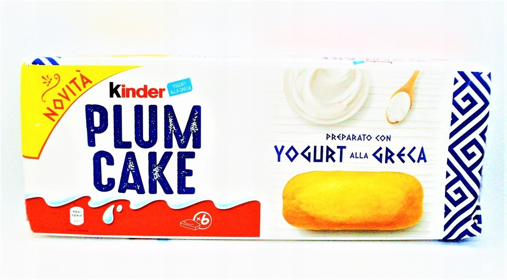Кекс Kinder Plum Cake Yogurt alla Greca 192g